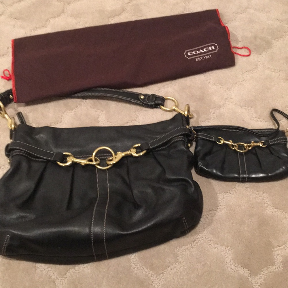 Coach bag and Wristlet